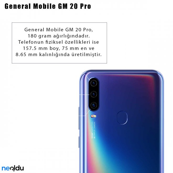 General Mobile GM 20 Pro Teknik Özellikleri ve Fiyatı