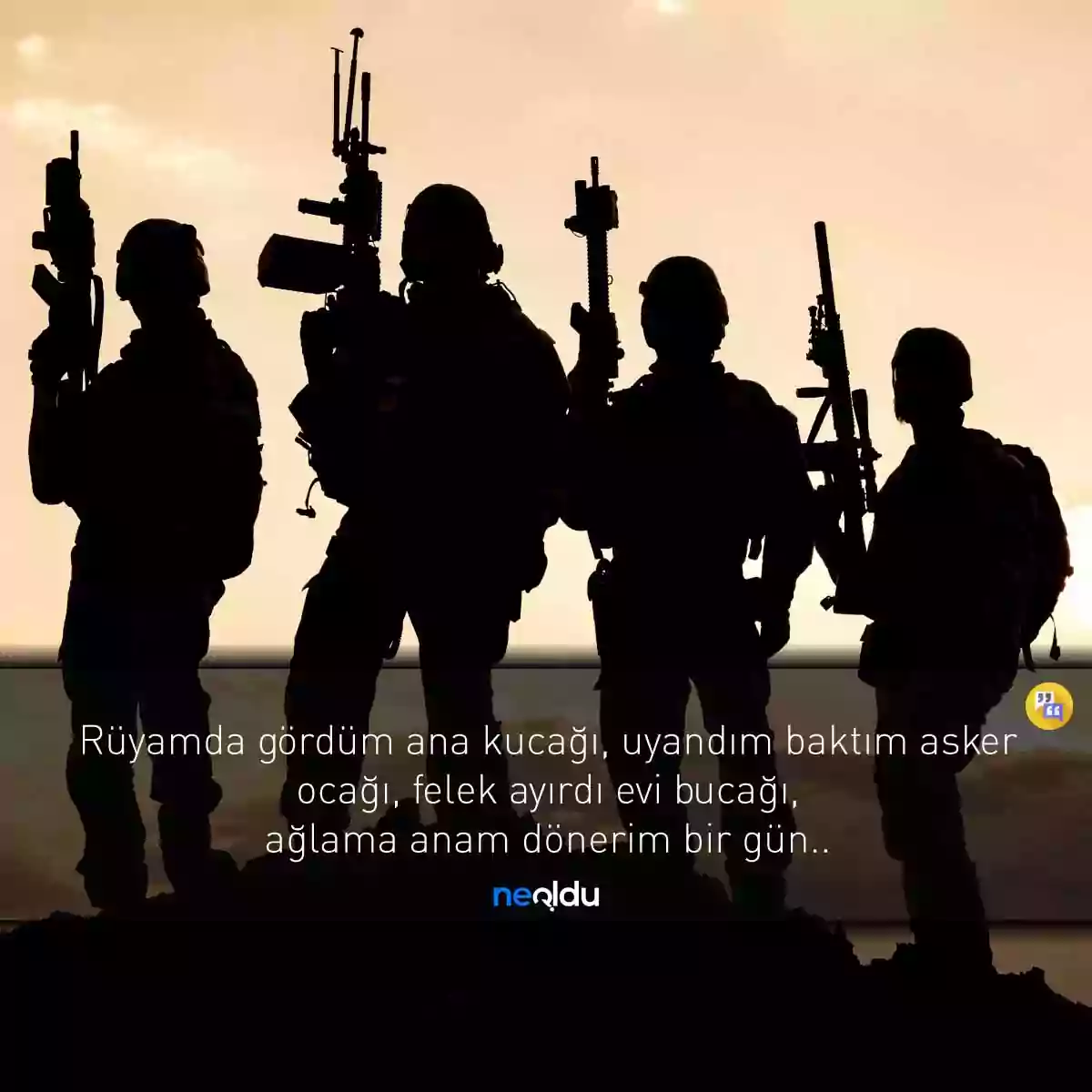 Goz Yaslarinizi Tutamayacaginiz Duygusal Asker Sozleri