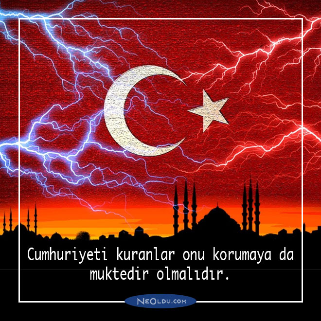 29 Ekim Cumhuriyet Bayrami Mesajlari Resimli Indir
