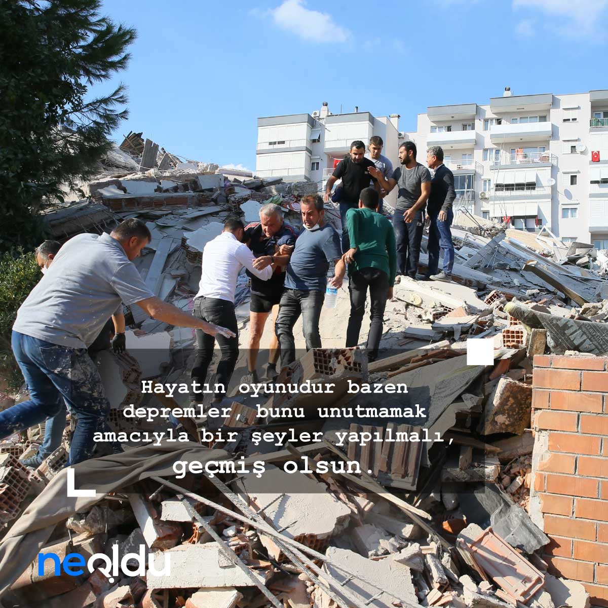 deprem haftası ve depremle İlgili sözler resimli deprem mesajları
