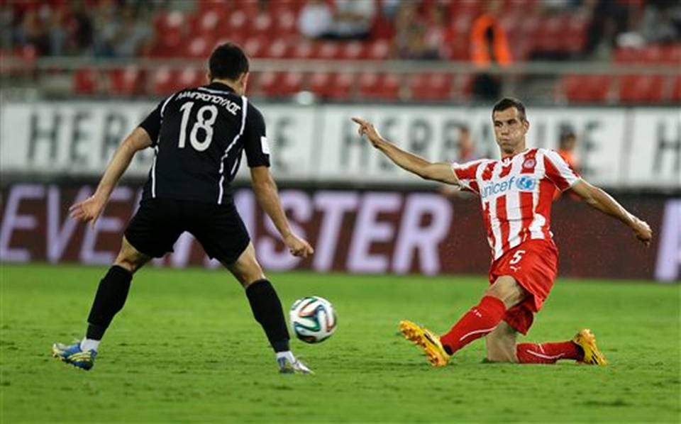 luka milivojevic olympiakos